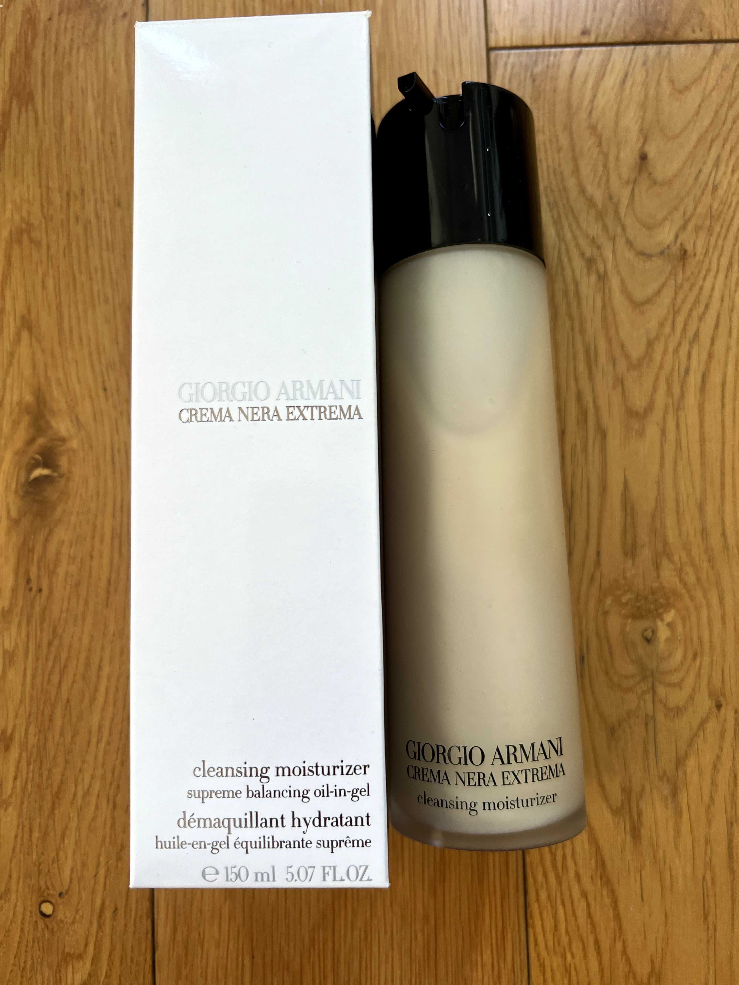 Giorgio Armani Crema Nera Extrema Cleanser & Acqua Pantelleria