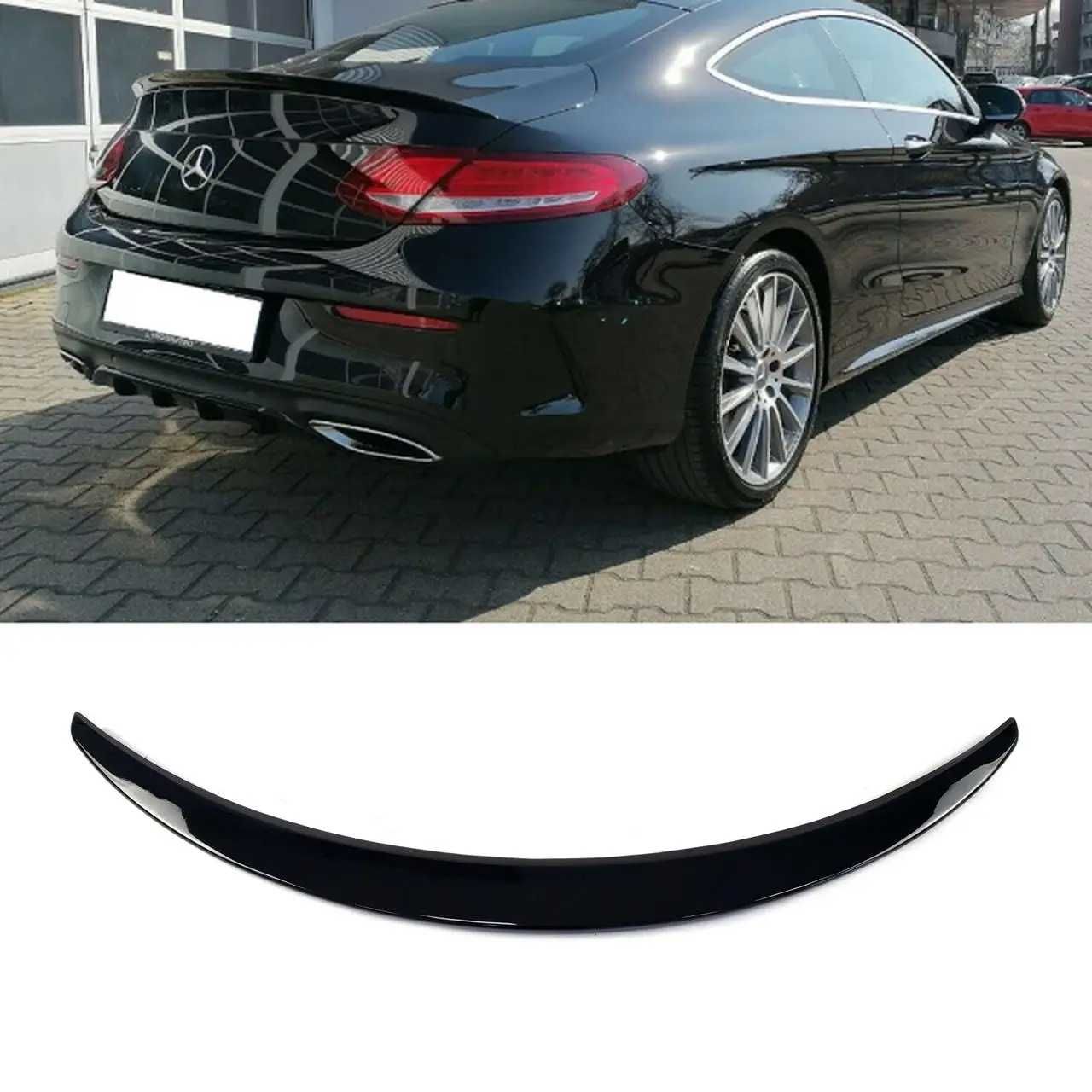 Спойлер на Mercedes W213 W205 седан купе CLA c117 c118 лип сабля