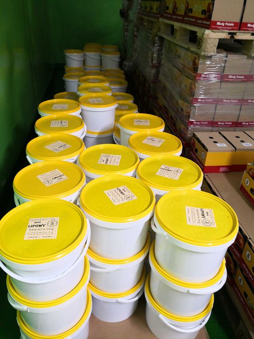 Miód wielokwiatowy leśny wiadra po 15 kg