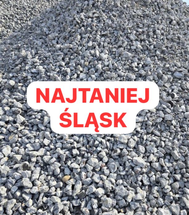 Kruszywo Kruszywa Drogowe Batonowe Przekrusz Betonowy NAJTANIEJ ŚLĄSK
