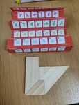 Drewniana układanka logiczna Tangram - konkurs matematyczny Kangur
