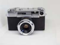 Máquina fotográfica analógica 35mm Yashica minister-D (Ler descrição)