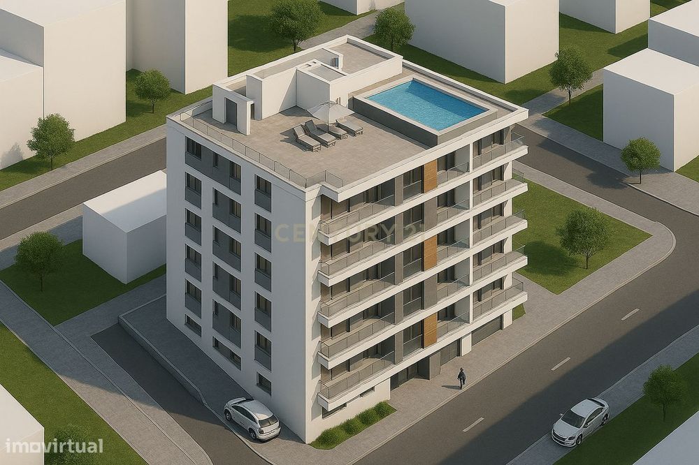 Terreno com Projeto Aprovado para 40 Fogos + Piscina no Rooftop – Av.