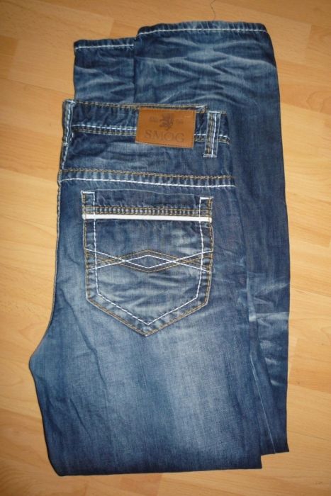 Spodnie Jeans męskie roz XL , W34 L32 * SMOG