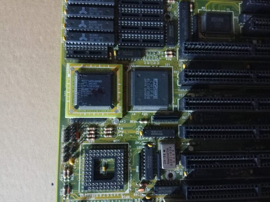 2 Boards com processador 386 a trabalhar