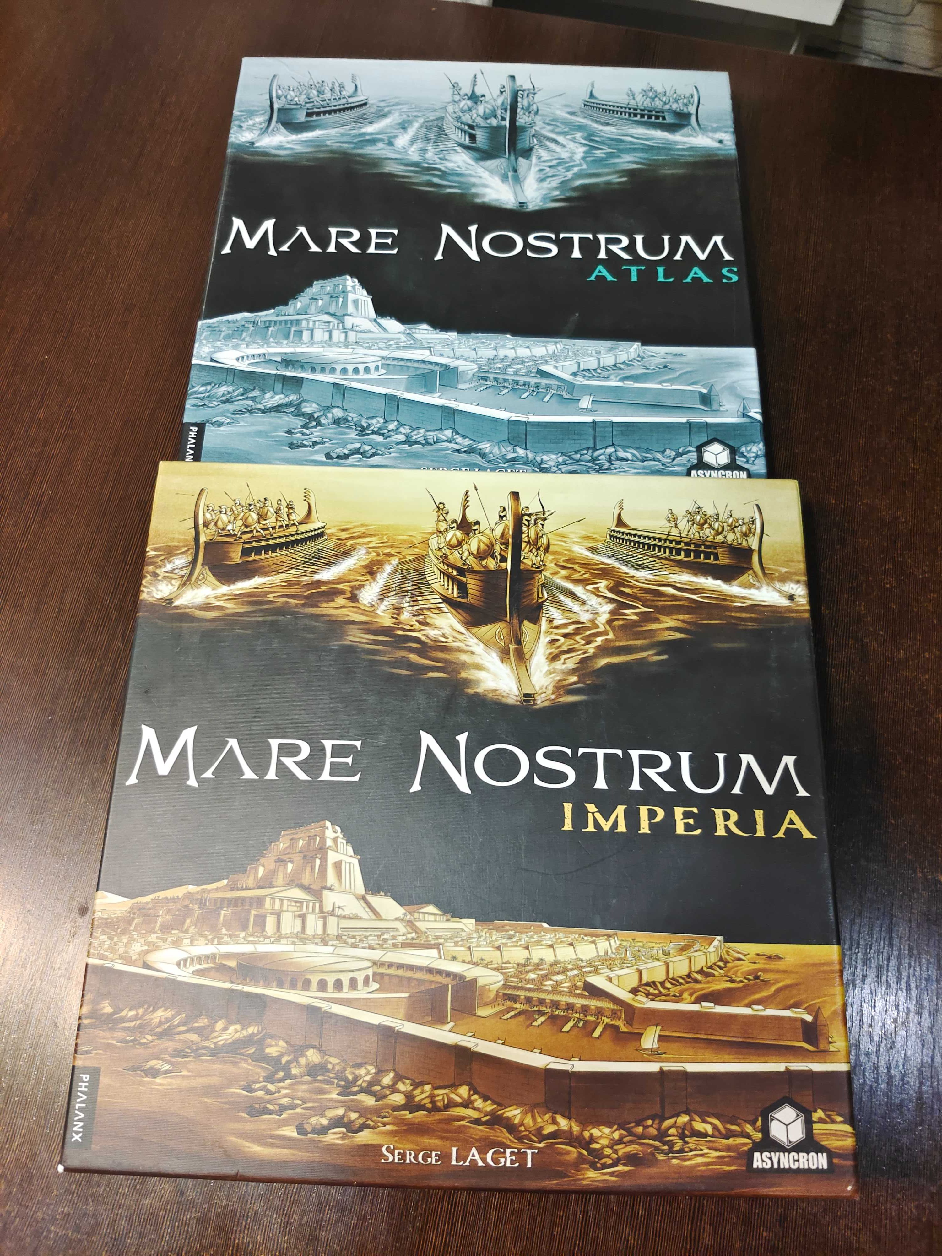 Mare Nostrum Imperia + dodatek Atlas PL gra planszowa