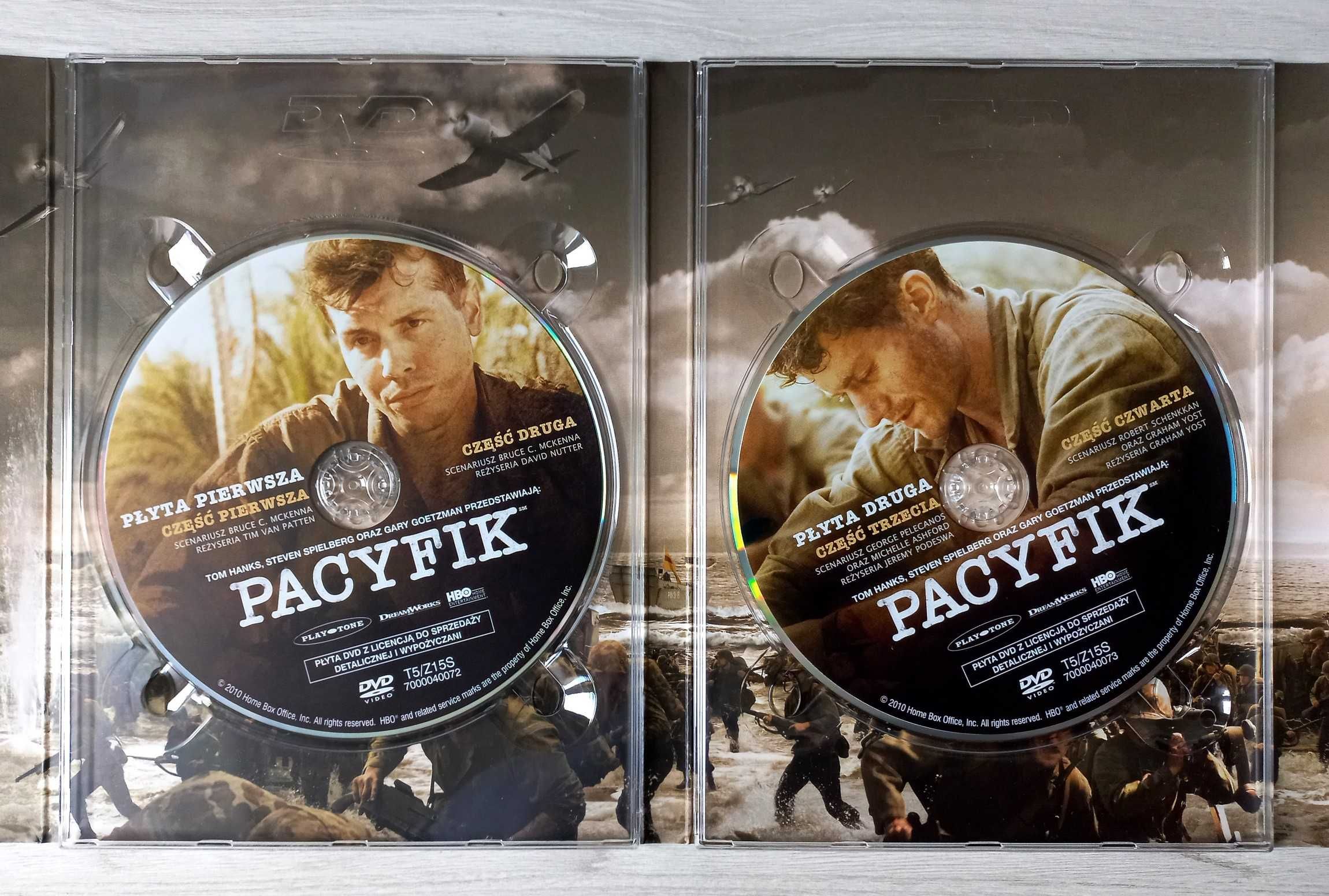 Serial "Pacyfik" 10 odcinków na 6 DVD