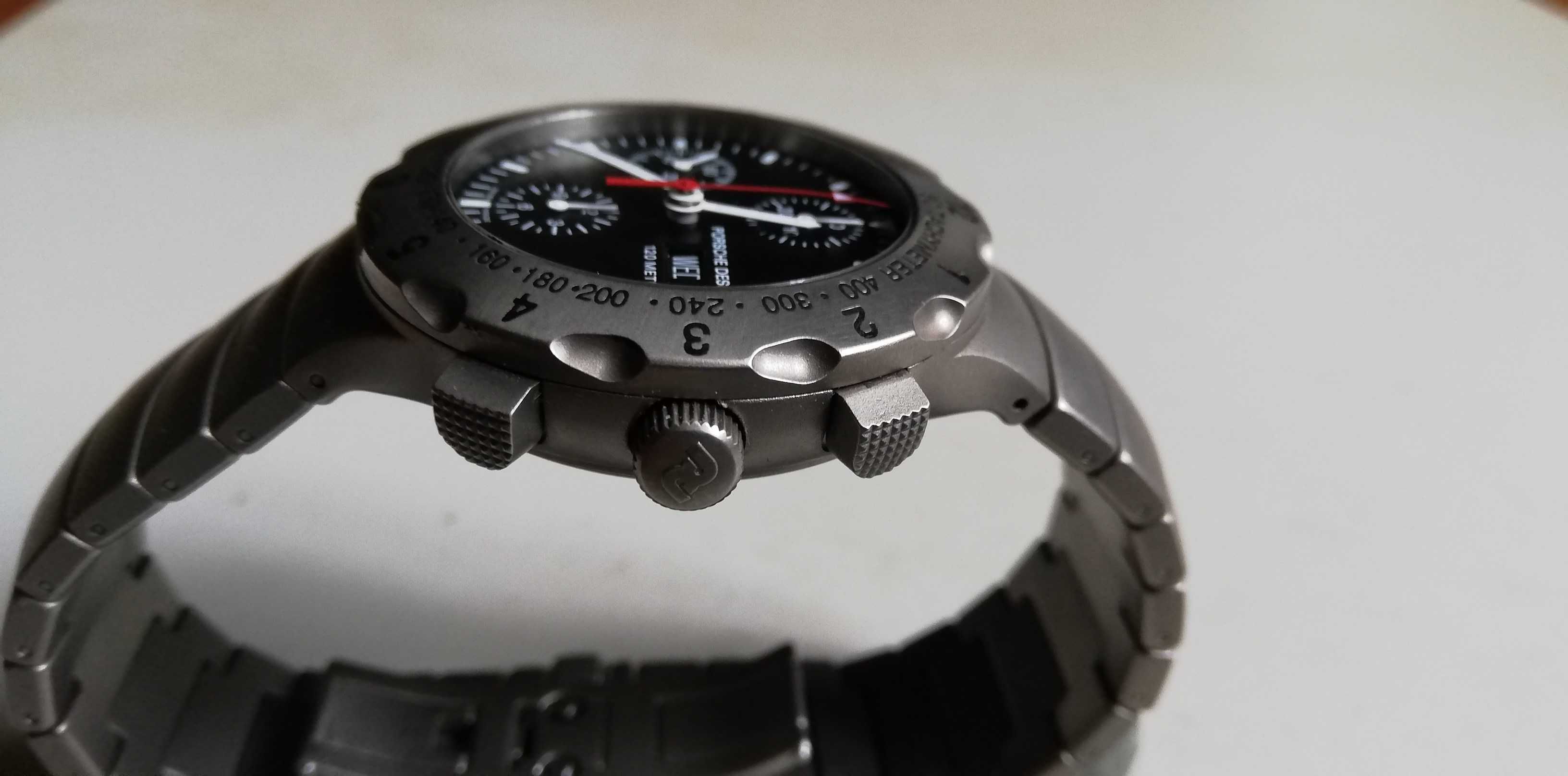 PORSCHE - DESIGN - tytan- chronograf zegarek