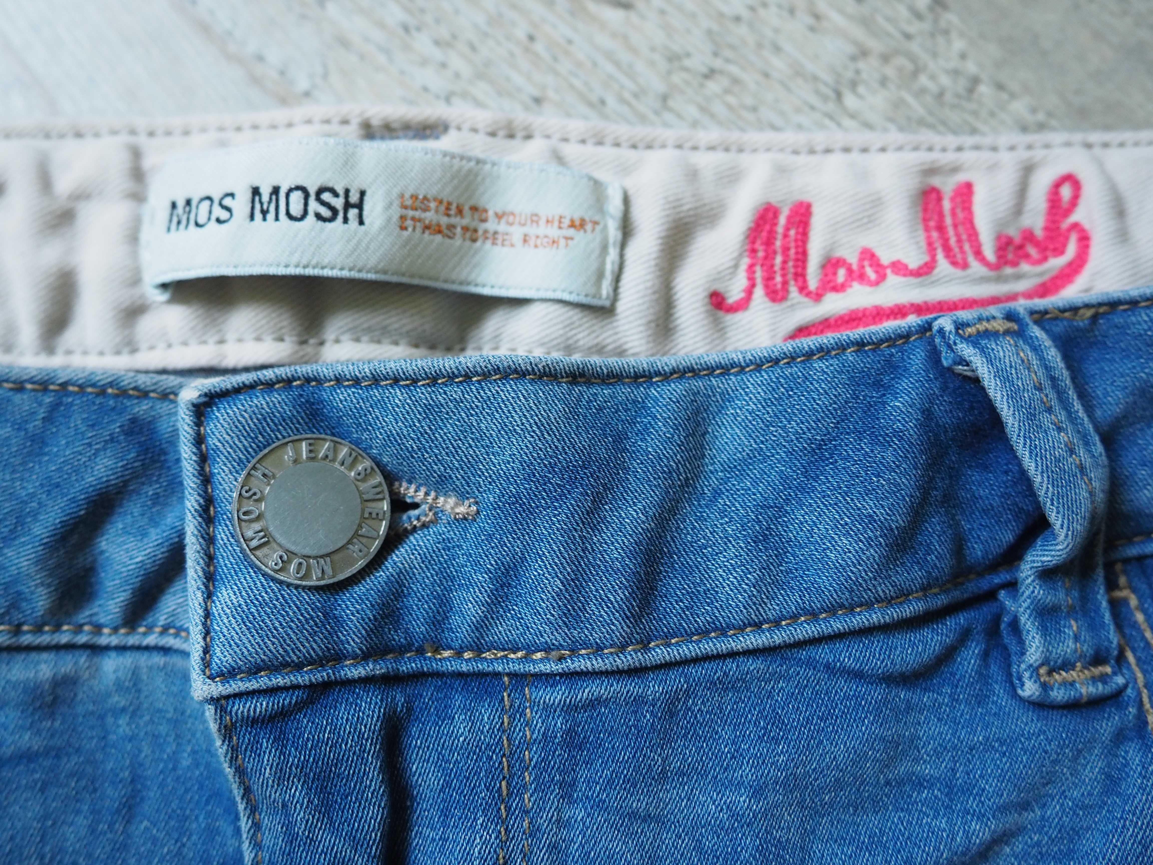 MOS MOSH_Linton Denim Shorts_spodenki damskie jeansowe_rozmiar XL/32