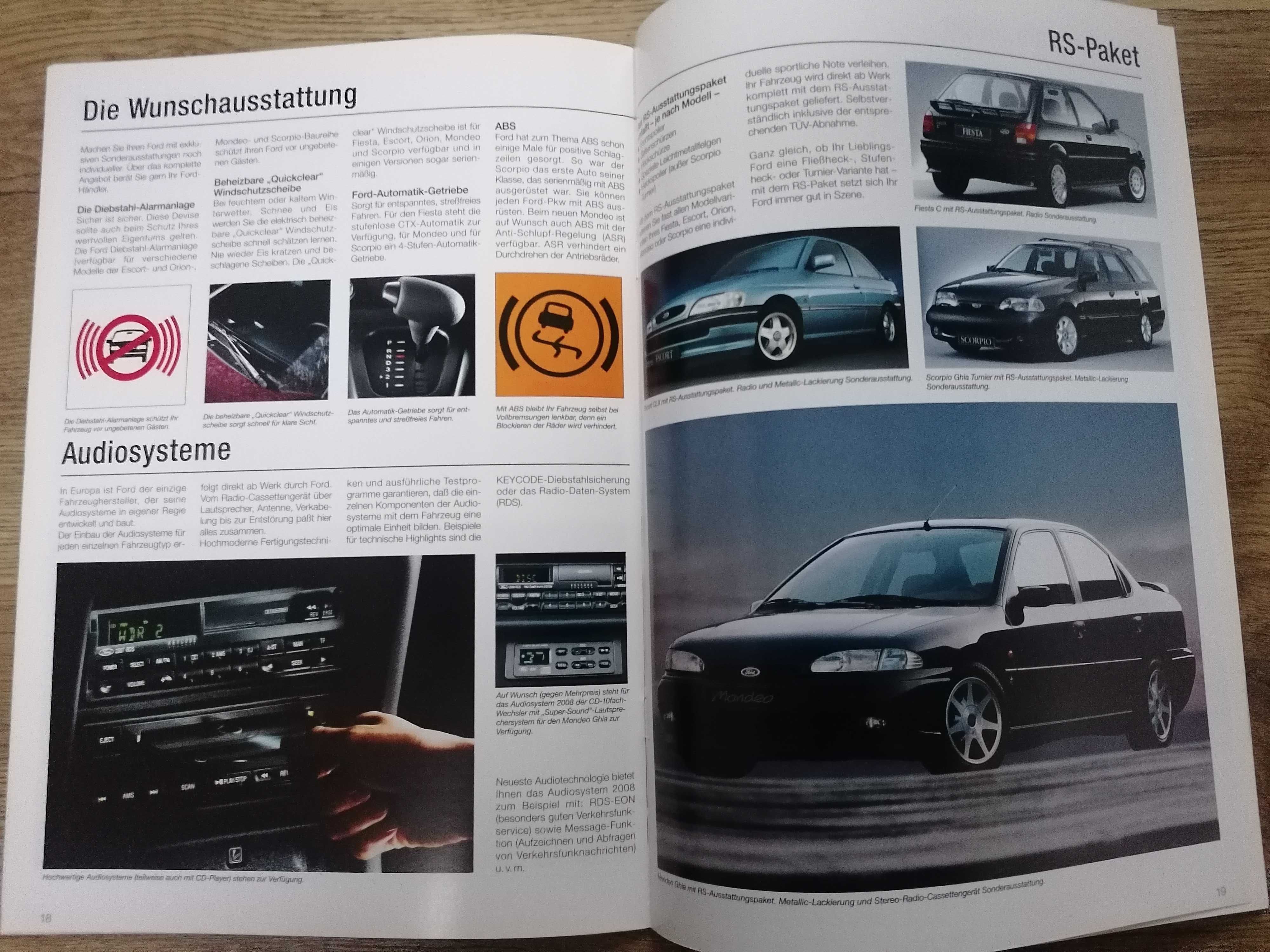 Prospekt Ford program