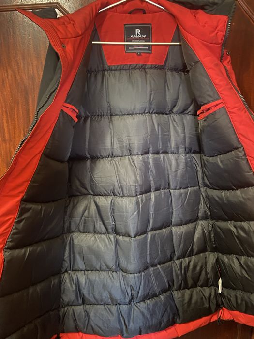 Плащь пуховик зимний теплый