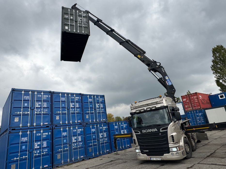 Usługi HDS Transport kontenerów Zabrze Katowice Śląsk