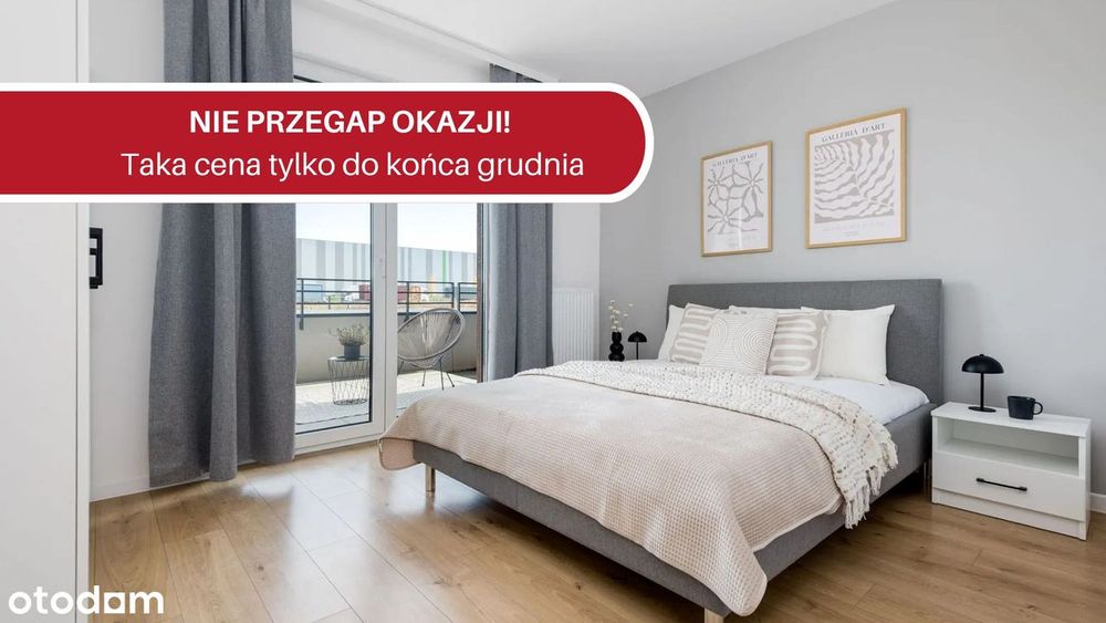 Dwa ogródki I Nowe I Bez prowizji I Dopłaty do czynszu do 1300 zł/mc