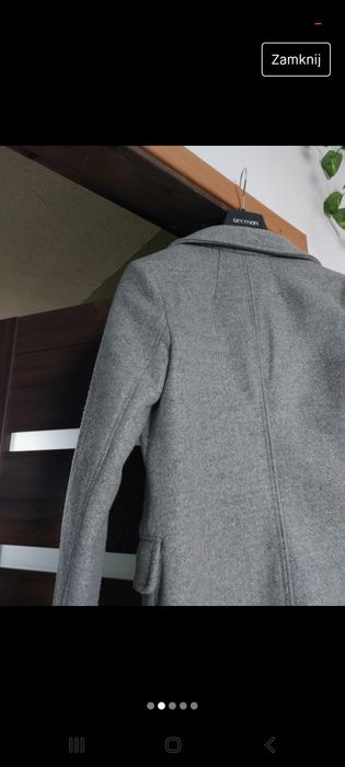 Nowy płaszcz bershka