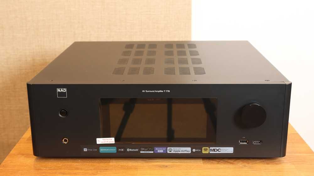 NAD T778 Amplituner z Bluesound BluOS Tidal MQA