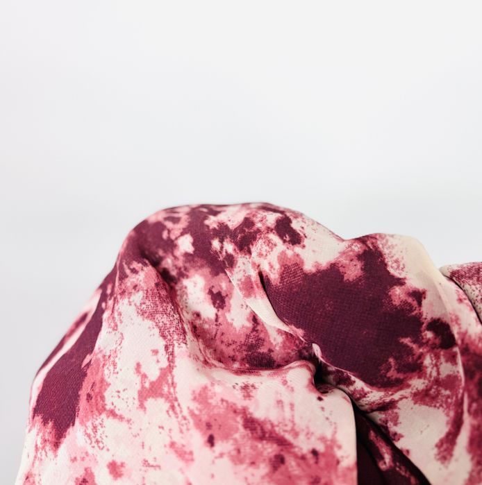 Bluzka w odcieniach bordo tie-dye M 38 Janina