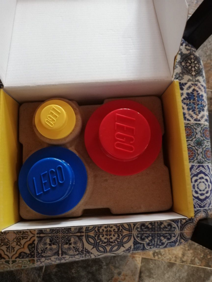 Ganchos de parede lego