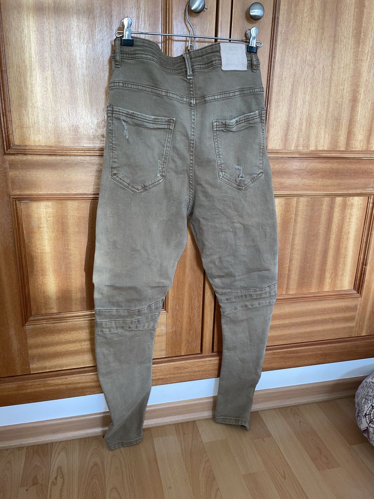 Calça de ganga Homem Bershka