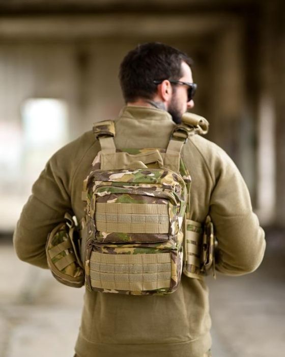 Плитоноска Single Sword мультикам 4 точки скидання