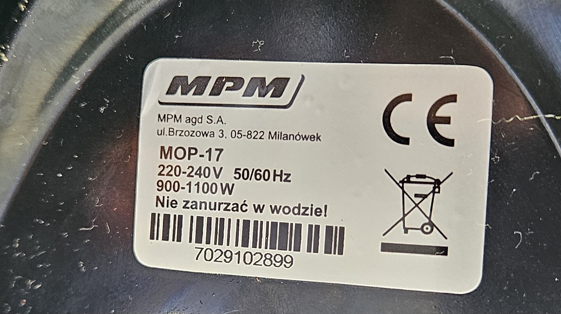 Oddam opiekacz/gofrownicę MPM