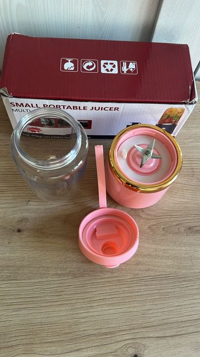 Nowy blender przenośny + prezent słuchawki bezprzewodowe