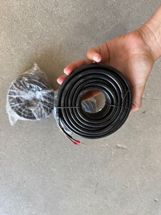 Cabo de 10m 2x0.5mm isolado