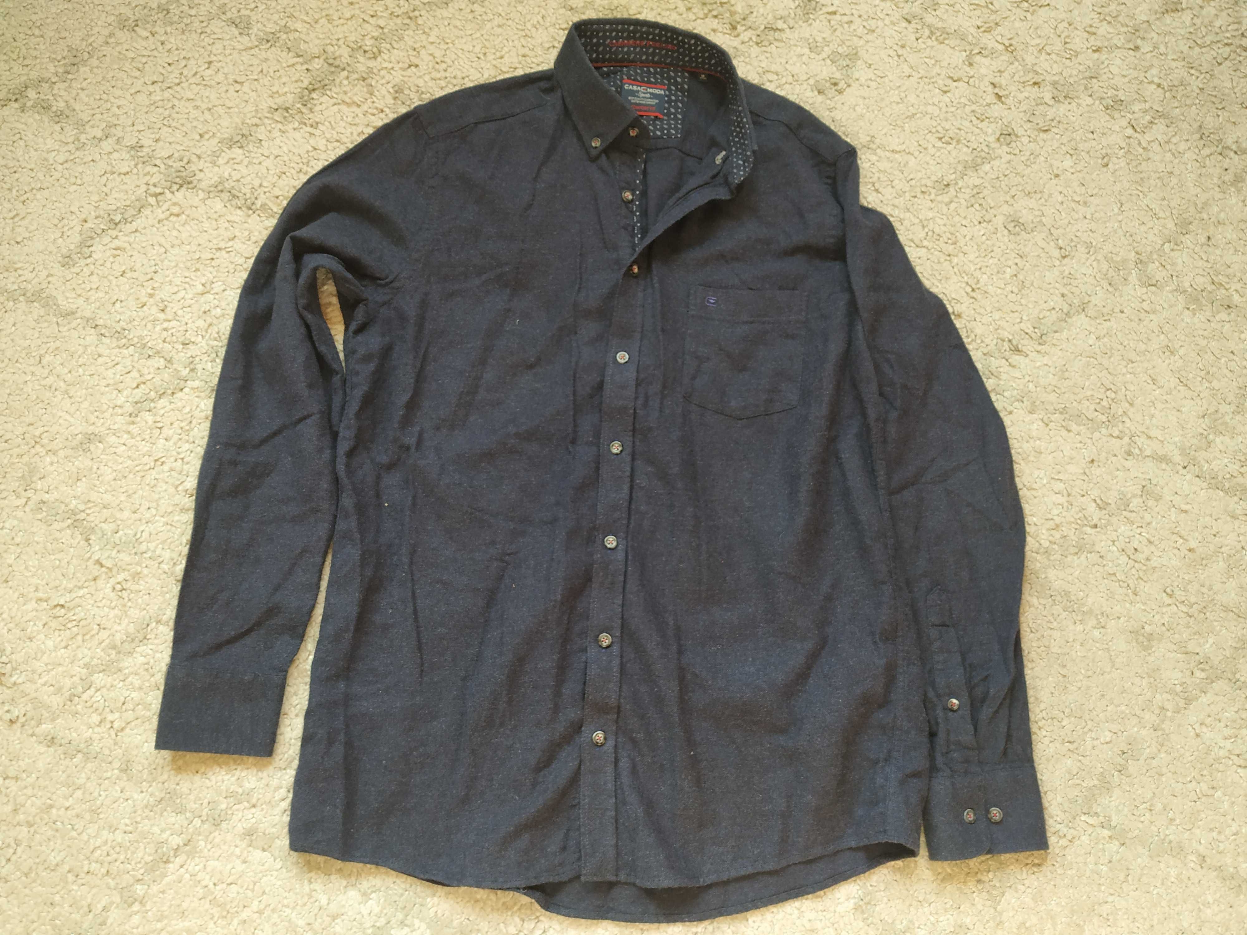 Kaszmirowa koszula CASA MODA rozmiar M 39/40