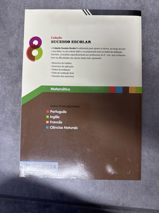 Matemática - livro de estudos 8 ano