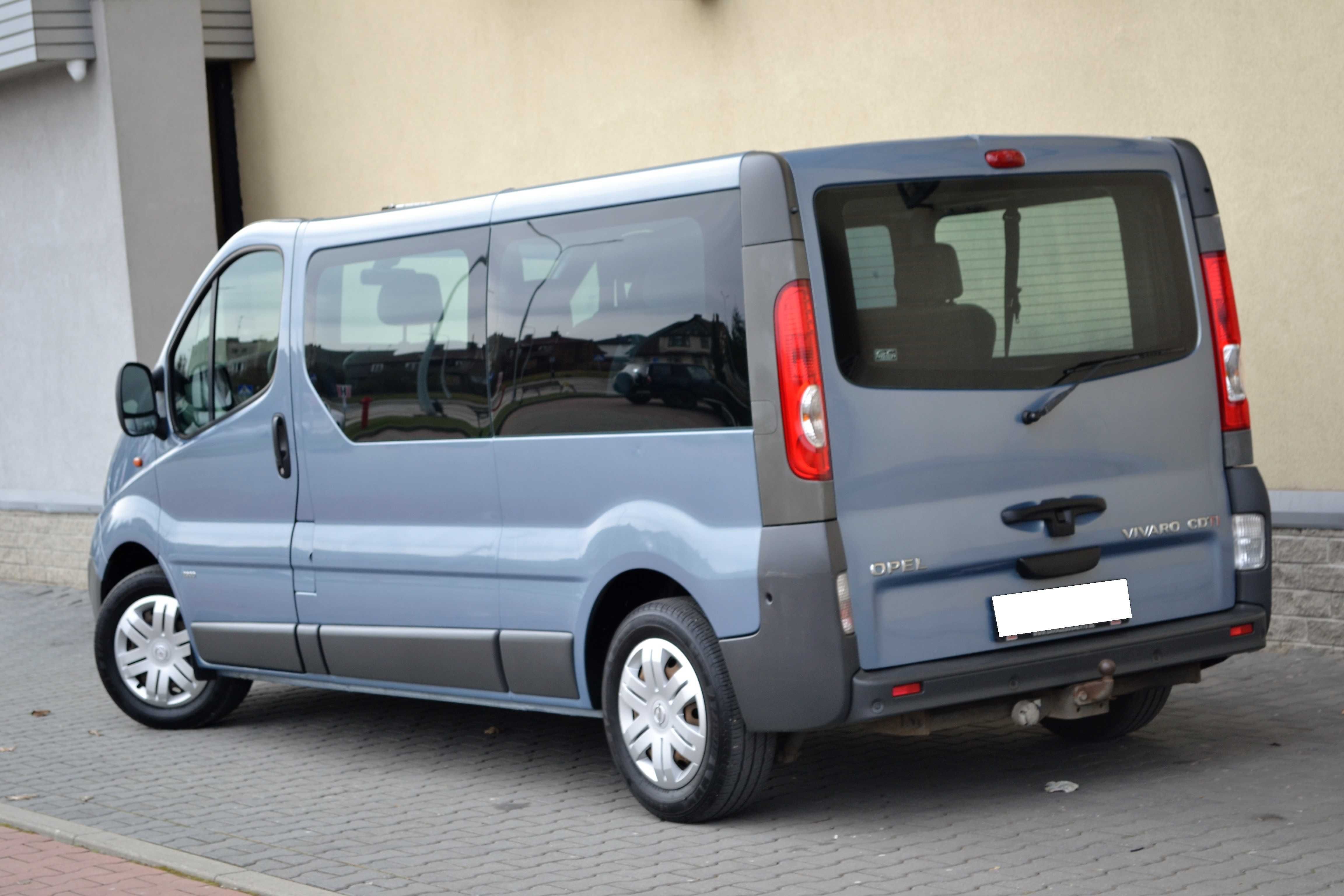 Opel Vivaro 2.0CDTi 115KM**9-osobowy**Klimatyzacja**Zadbany