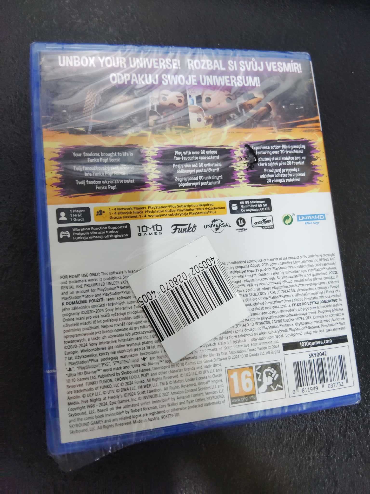 nowa w folii Funko Fusion PS5 Polskie napisy są w grze
