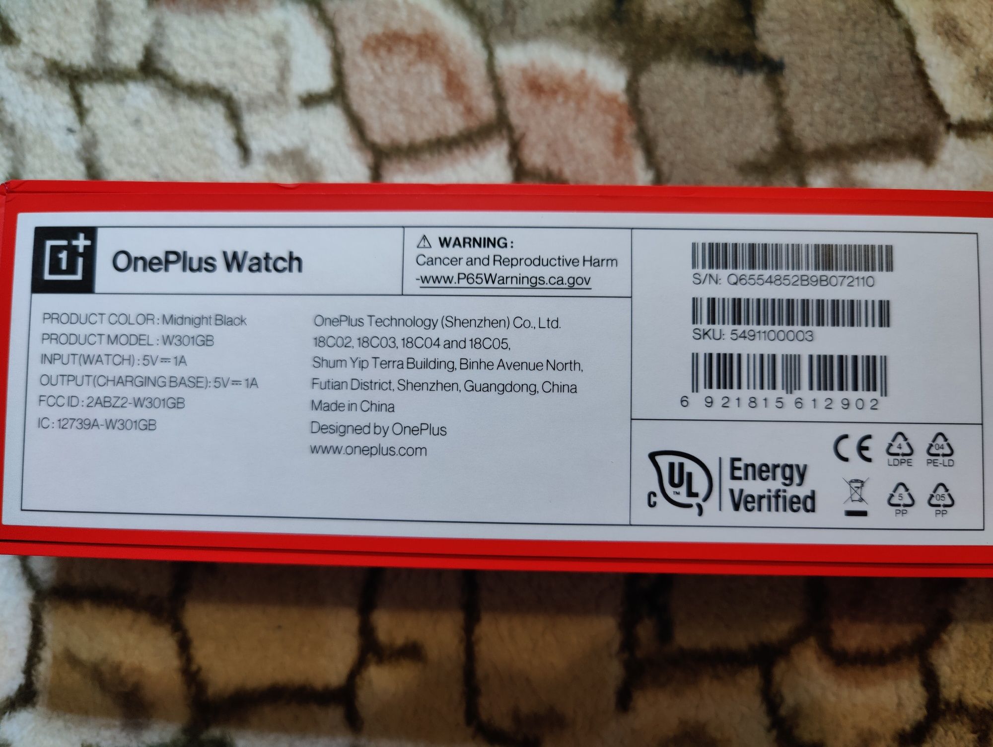 Смарт-годинник OnePlus Watch