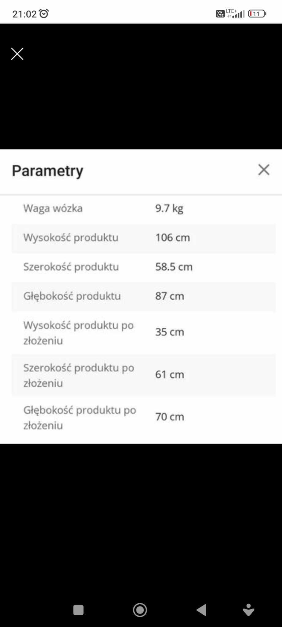Wózek dziecięcy/ spacerówka Espiro