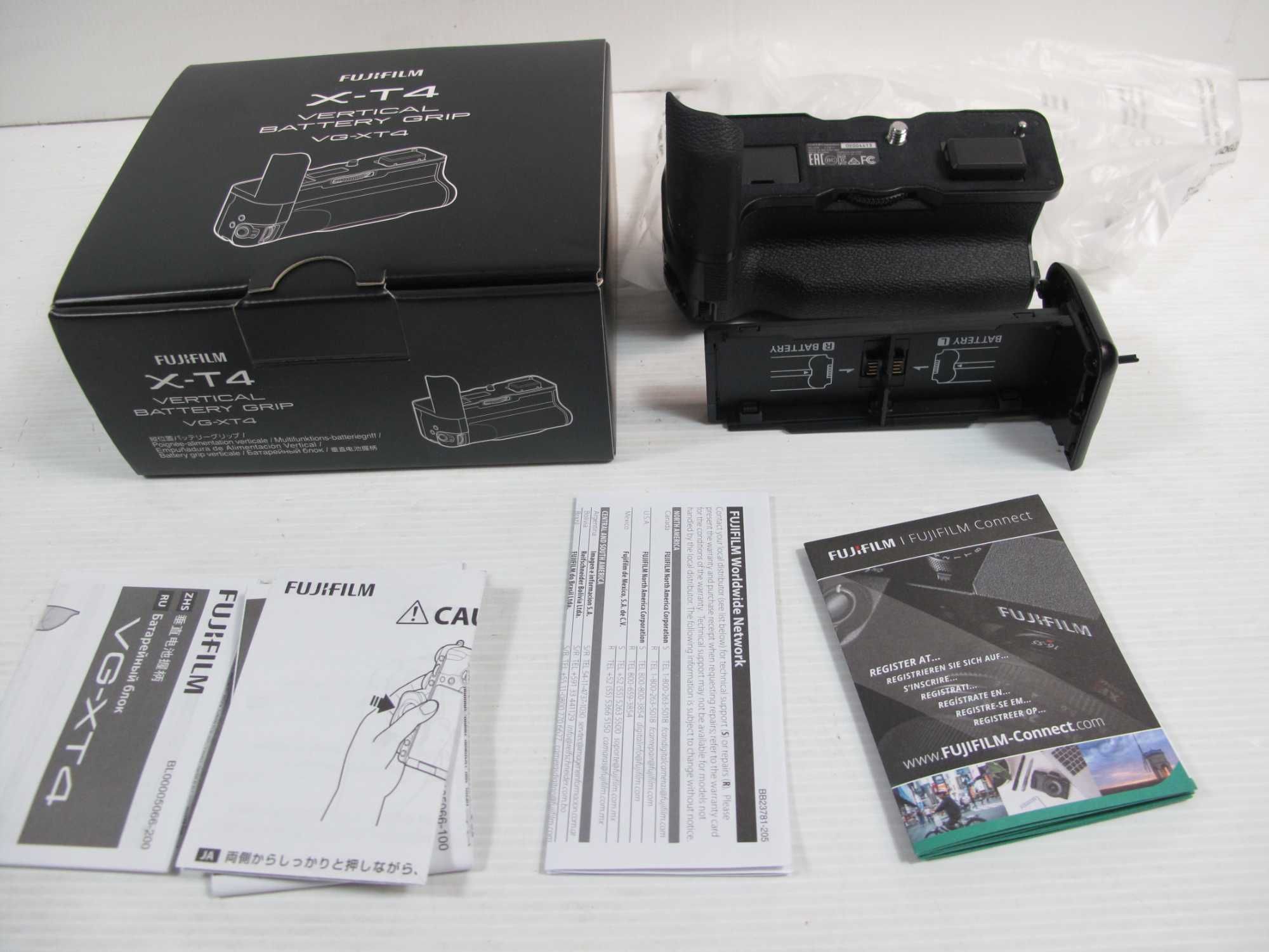 Punho (Grip) Fujifilm X-T4 tudo original na caixa