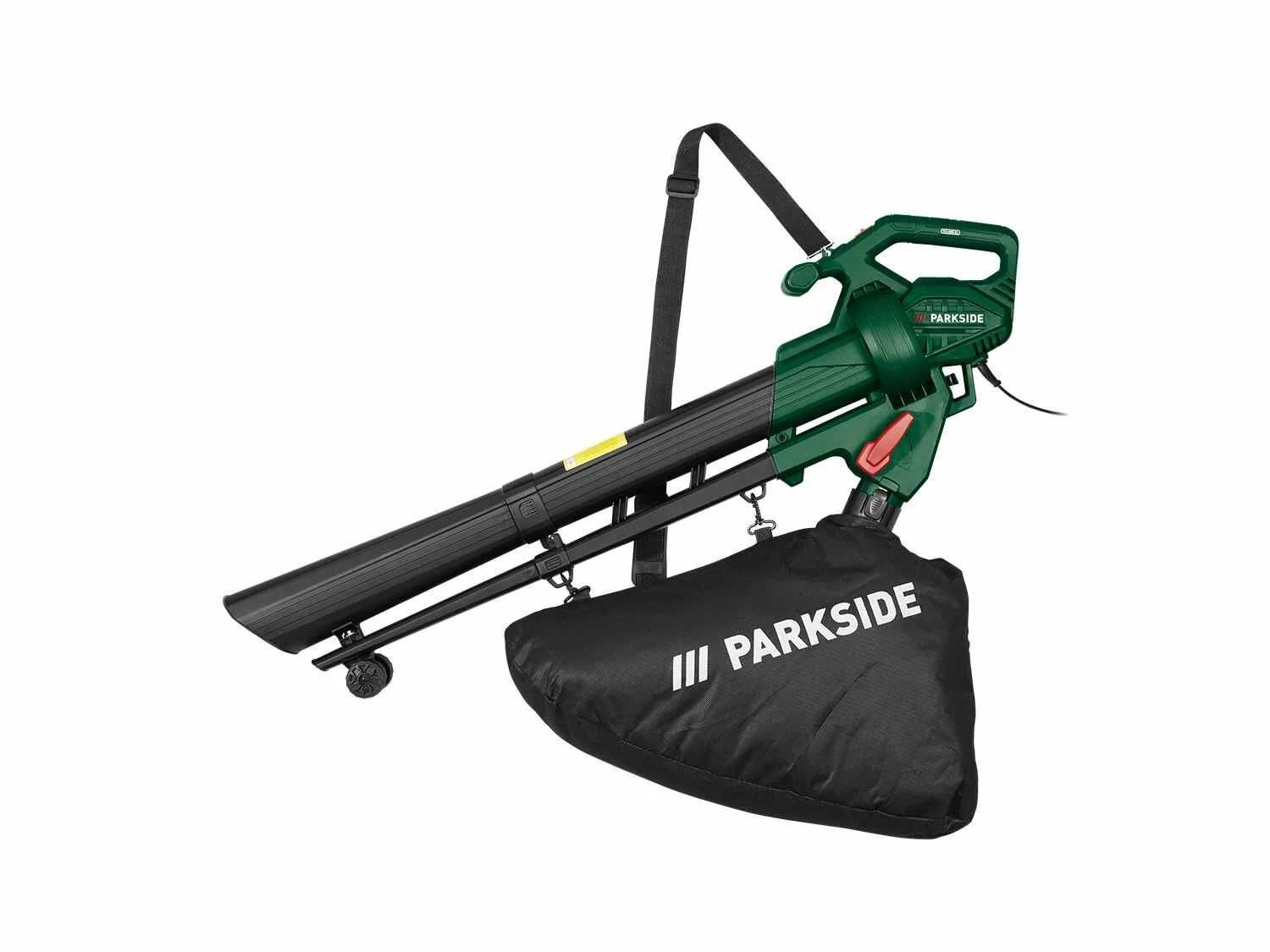 Soprador / Aspirador / Triturador folhas jardim Parkside 2600 W