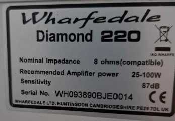 Zestaw Technics SE-CA1080 i Głośniki Wharfedale Diamond 220