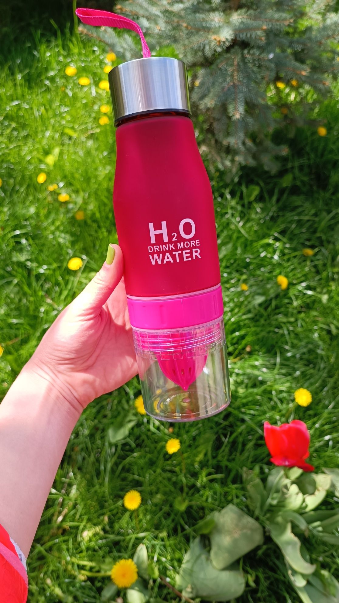 Пляшка для води H2O 650 мл