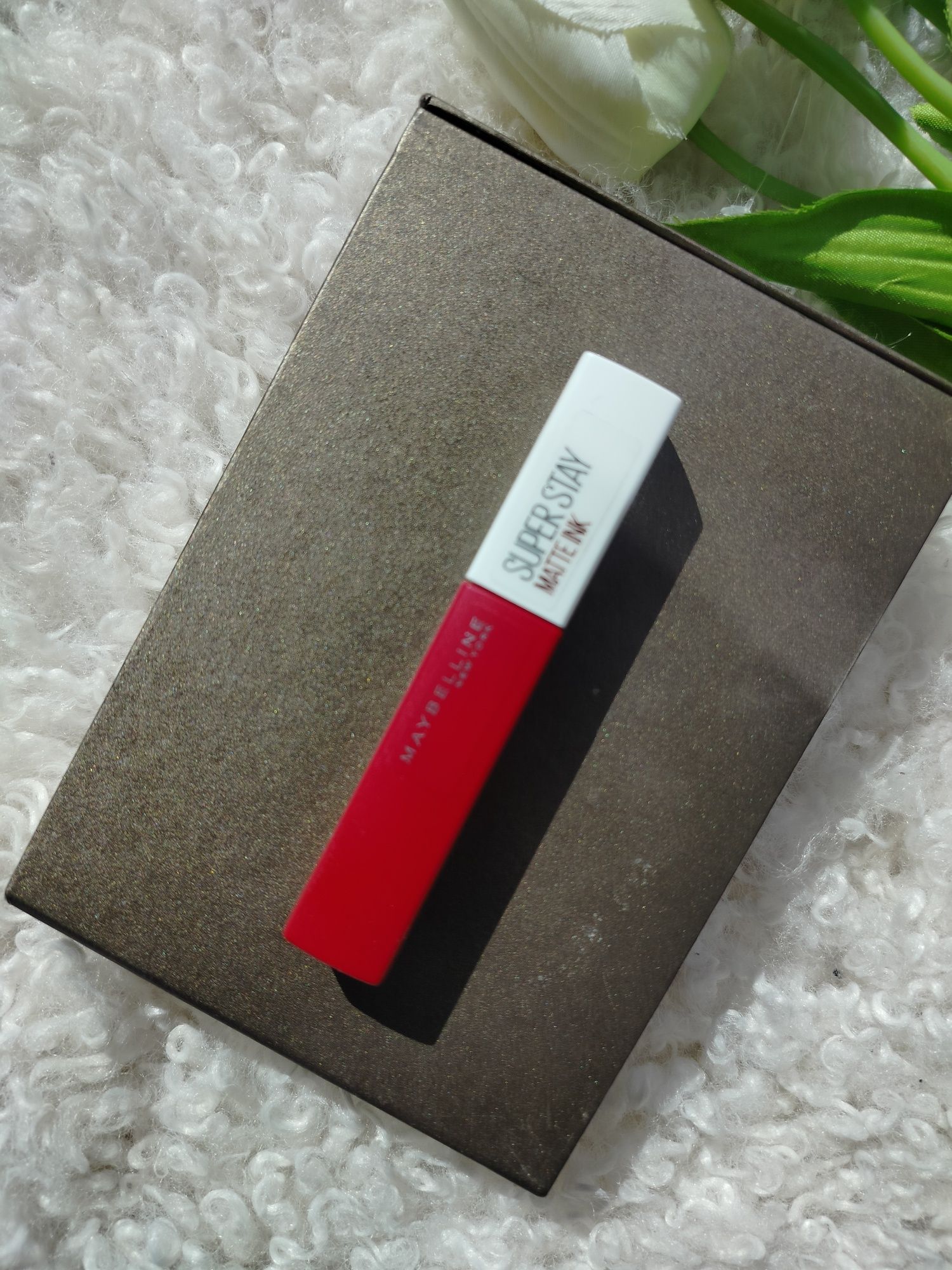 pomadka Maybelline matte ink matowa czerwona 20