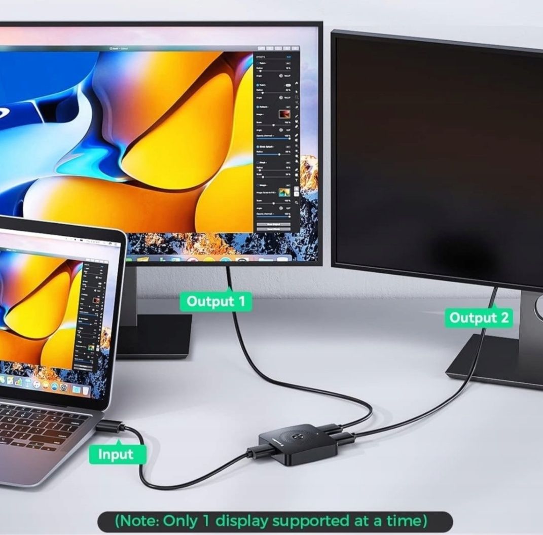 Przełącznik HDMI 4K Splitter soomfon HDMi Switch 4K 60hz