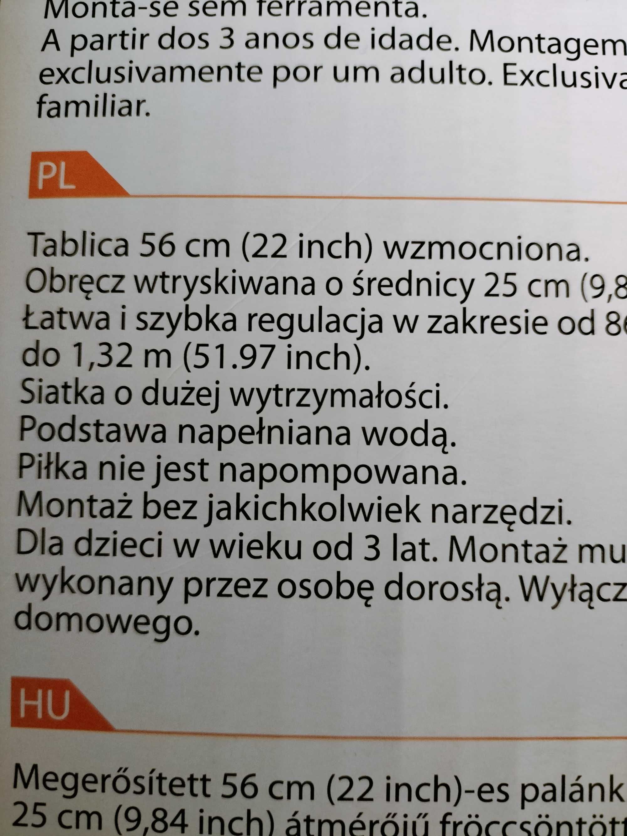 Kosz do koszykówki dla dzieci firmy KIPSTA