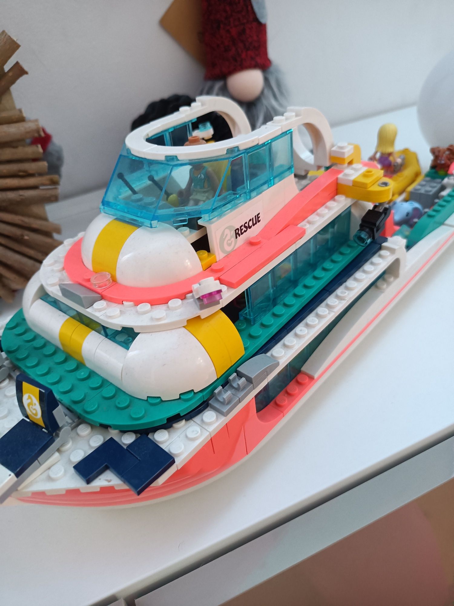 LEGO friends statek dla dzieci na prezent urodzinowy
