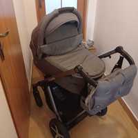 Wózek dziecięcy babydesign HUSKY gray 2w1 z akcesoriami
