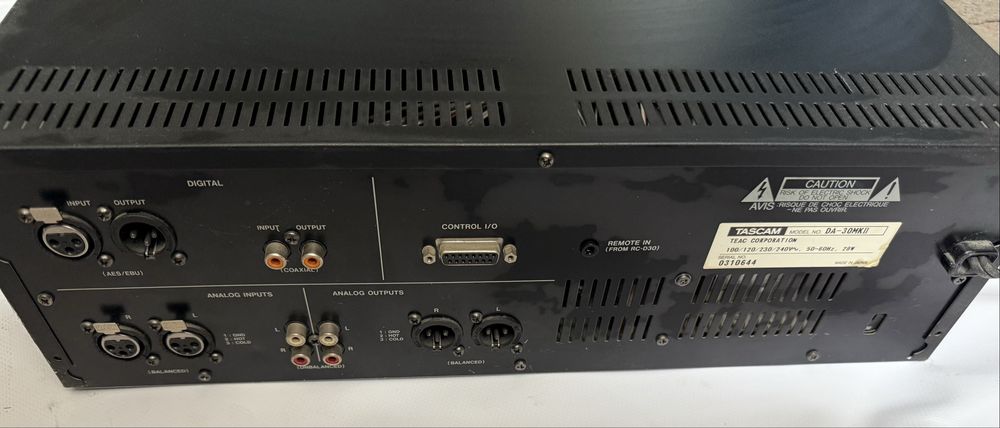 TASCAM DA-30MKII – Profesjonalny magnetofon Dat