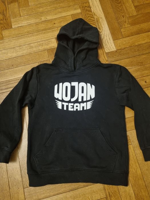 Czarna bluza Wojan team r. 152/158