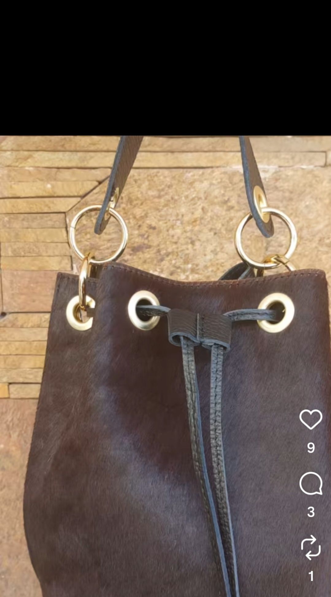 Malote Bucket pêlo e pele