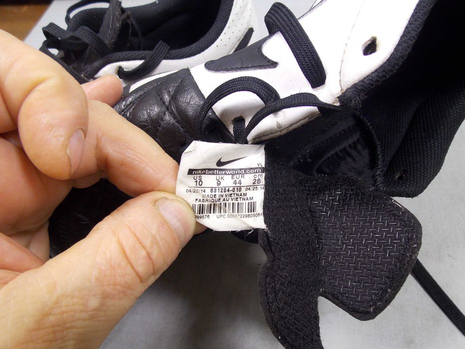 сороконожки Nike TIEMPO GENIO LEATHER TF 631284-010