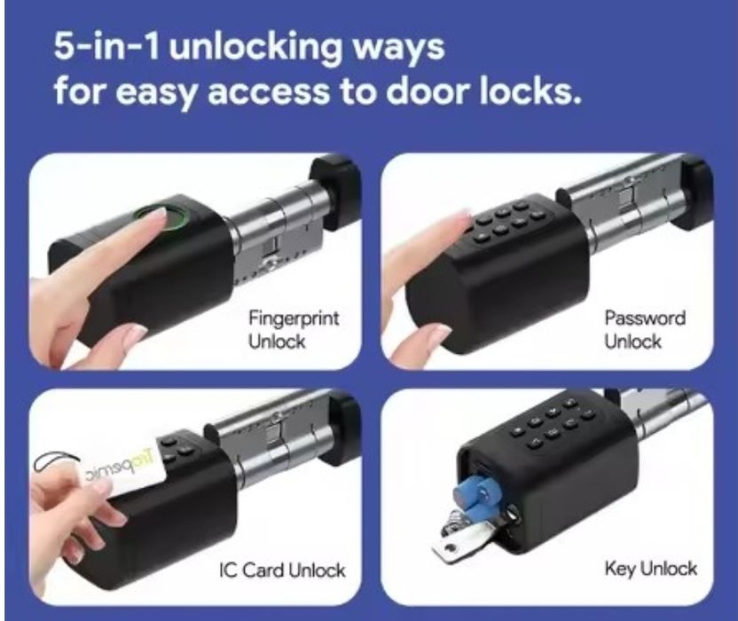 Instalação de fechaduras inteligentes