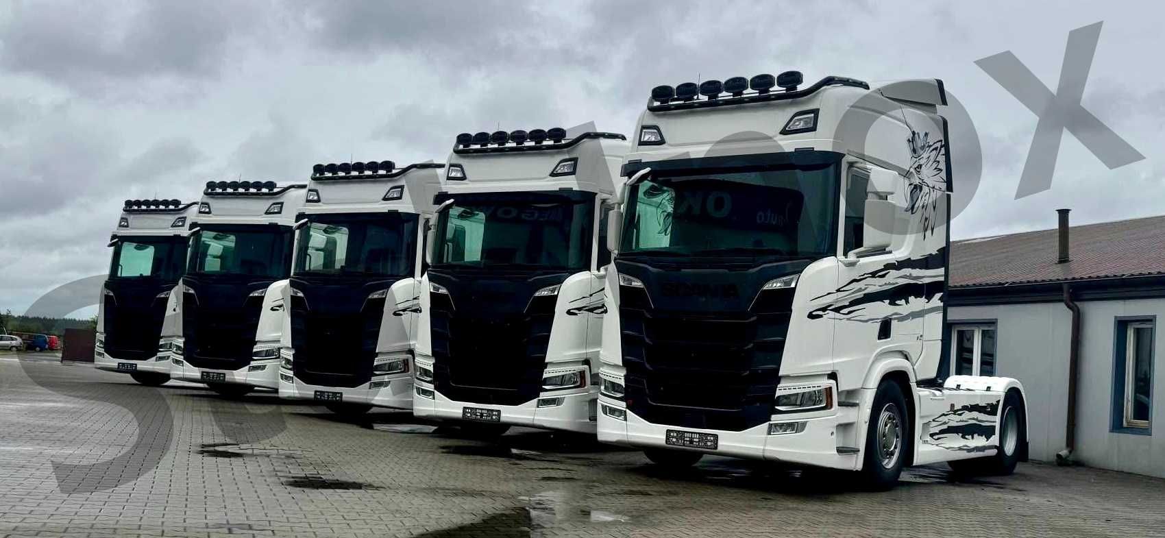 Orurowanie górne Scania Next Generation oświetlenie LED