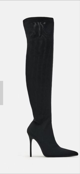 Ботфорди Zara чулок