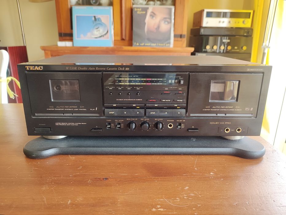 TEAC W-530R Deck de Cassettes Duplo Impecável