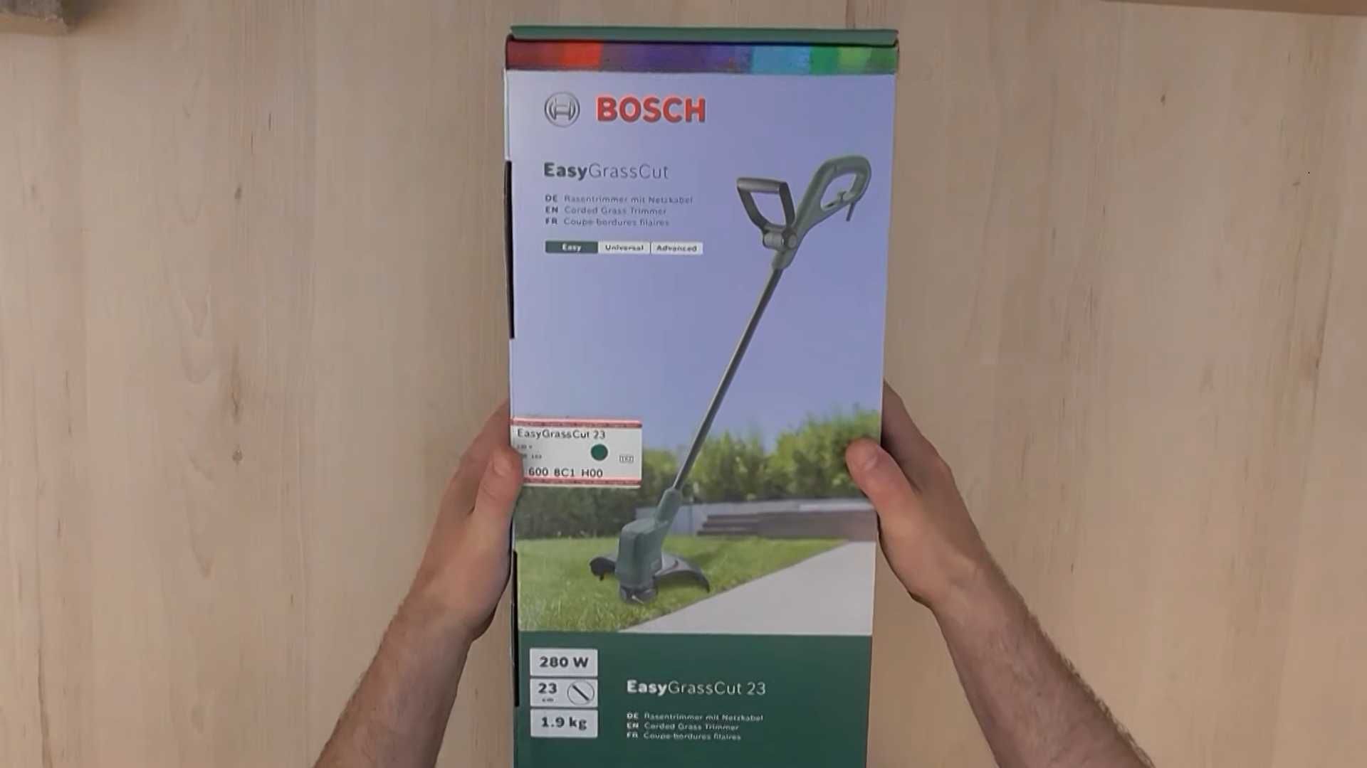 Триммер для травы электрический, электрокоса bosch easygrasscut 23 см